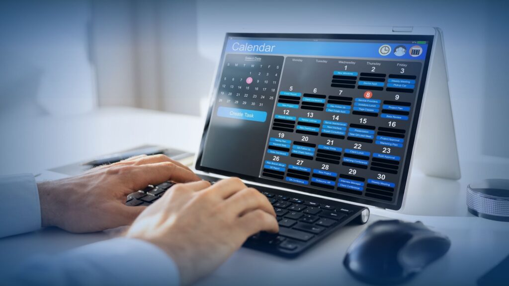 MSP sales consultant meeting with a business decision-maker to discuss technology challenges and managed IT solutions.