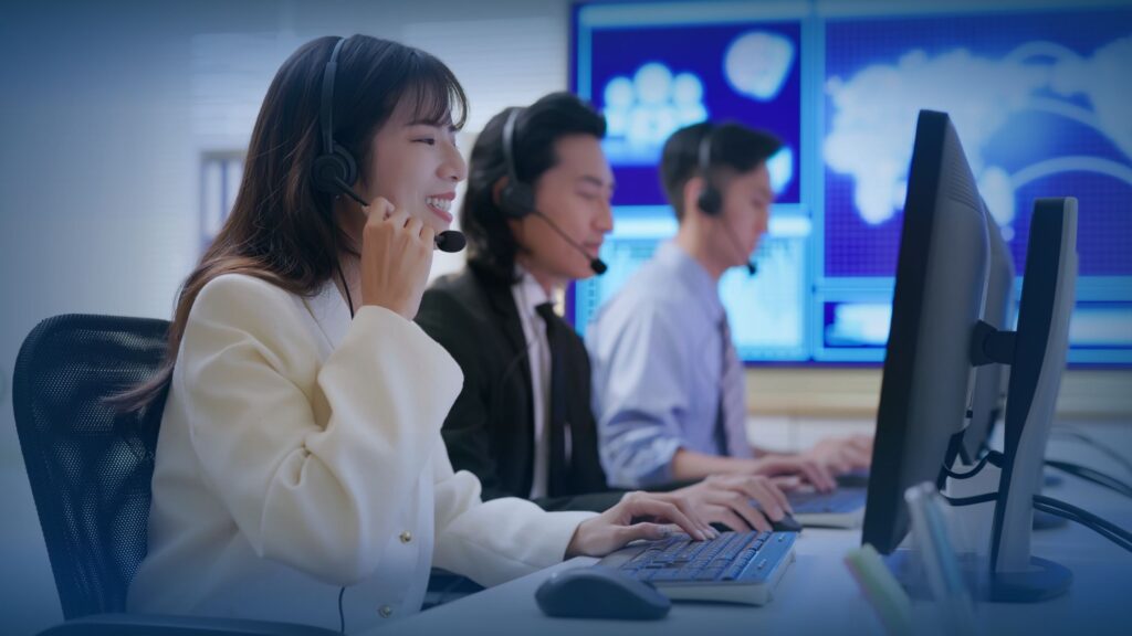 Business development representative conducting outbound prospecting calls and scheduling meetings with potential clients.